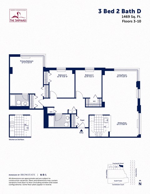 1 14th Street Studio-3 Beds Apartment for Rent - Photo Gallery 60